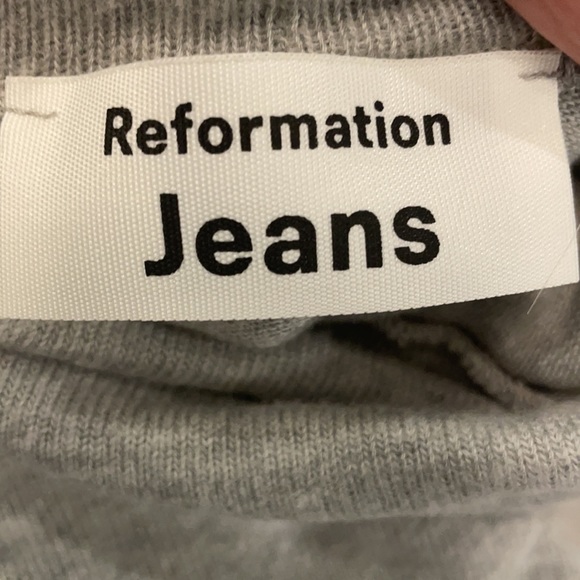 NWOT REFORMATION Daze Turtleneck Sweater Dress XS - Picture 5 of 12